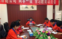 金乡云顶集团官网公司开展“两学一做”学习教育动员会